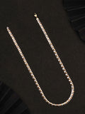 Dual Tone Rose Gold Men's Chain