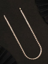 Dual Tone Rose Gold Men's Chain
