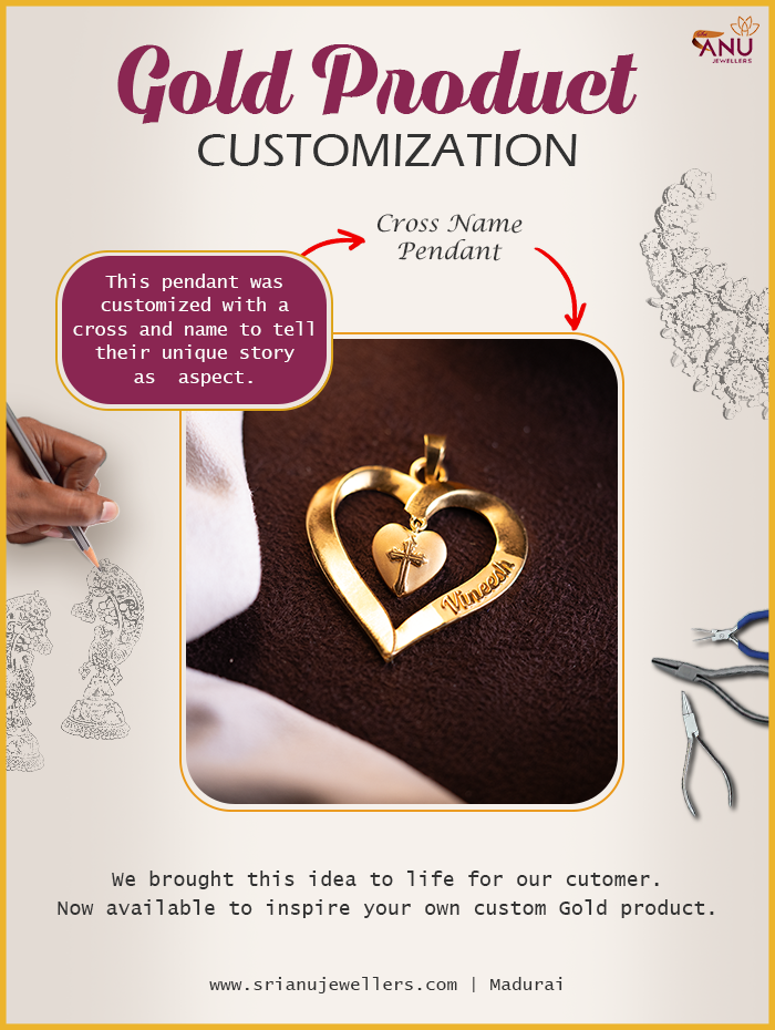 Cross Name Pendant