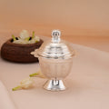 Dainty Design Silver Kumkum Chimil