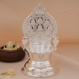Divine Asta Lakshmi Silver Vilaku