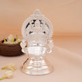 Heritage Gaja Lakshmi Silver Vilaku