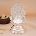 Divine Gaja Lakshmi Silver Vilaku