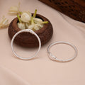 Heritage Yazhi Design Silver Baby Bangle
