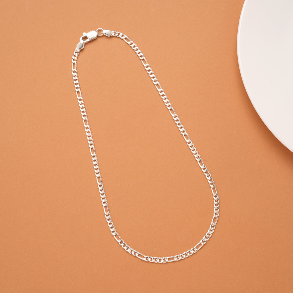 Dainty Cuban Silver Men’s Chain