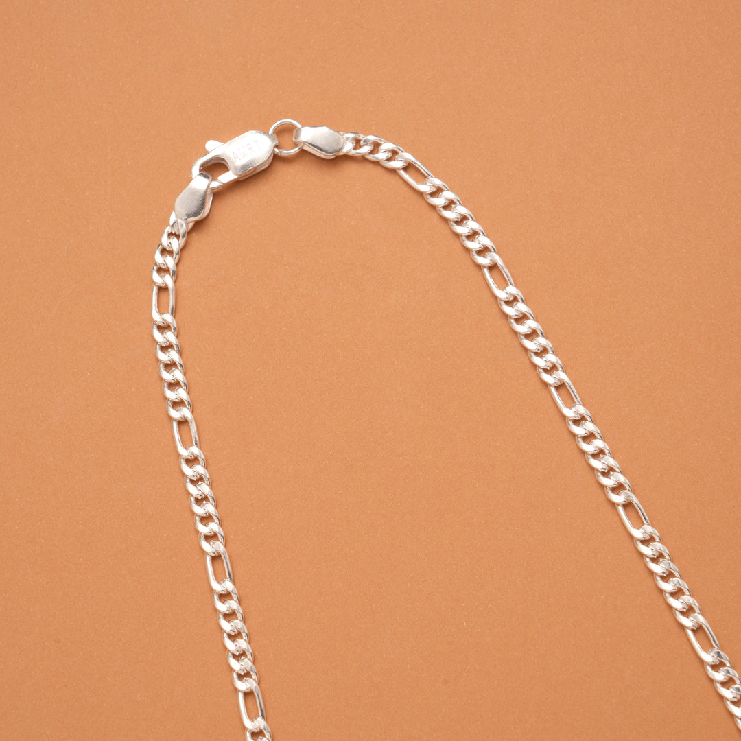 Dainty Cuban Silver Men’s Chain