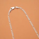 Dainty Cuban Silver Men’s Chain