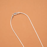 Ethnic Square Shaped Design Silver Women’s Chain