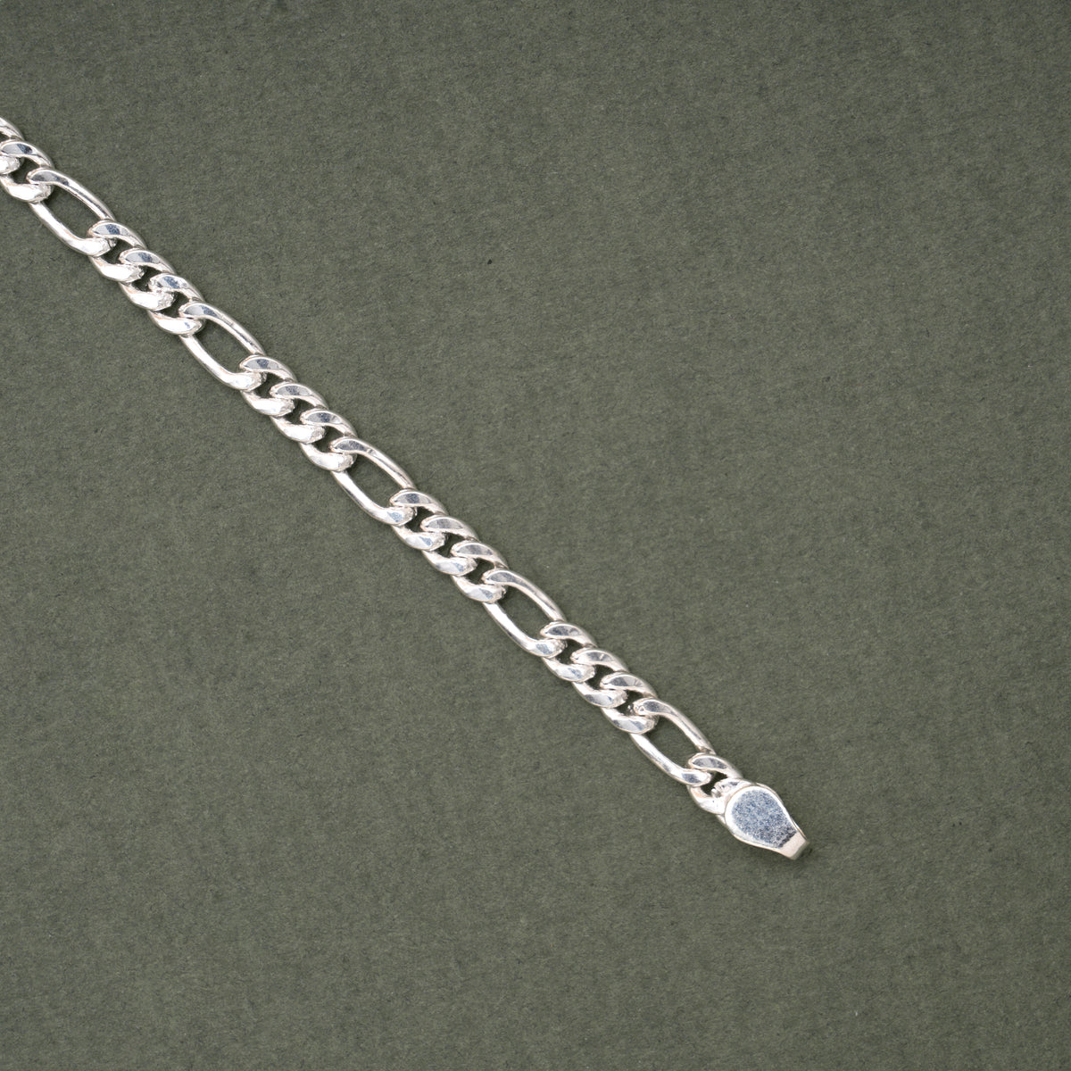 Dainty Cuban Link Silver Men’s Bracelet
