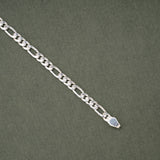 Dainty Cuban Link Silver Men’s Bracelet