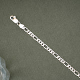 Dainty Cuban Link Silver Men’s Bracelet