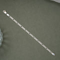 Dainty Cuban Link Silver Men’s Bracelet