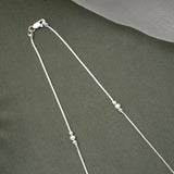 Stylish Tri Ball Design Silver Women’s Chain