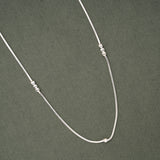Classic Balls Design Silver Women’s Chain