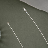 Classic Balls Design Silver Women’s Chain