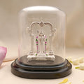 Divine Murugan Silver Car Stand Idol