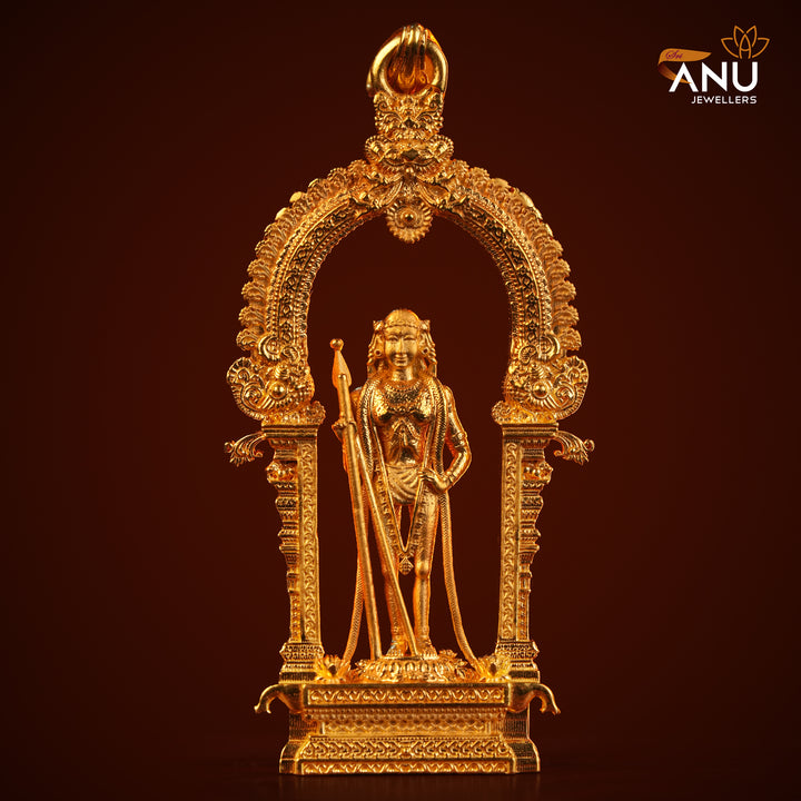Divine Palani Dhandayuthapani Customised Gold Pendant