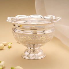 Stylish Blossom Silver Santhana Pela