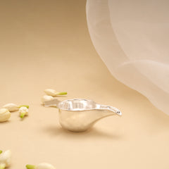 Minimalist Silver Feeding Spoon