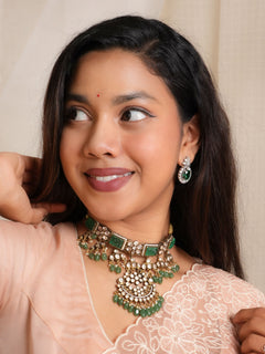 Prestigious Emerald Victorian Choker