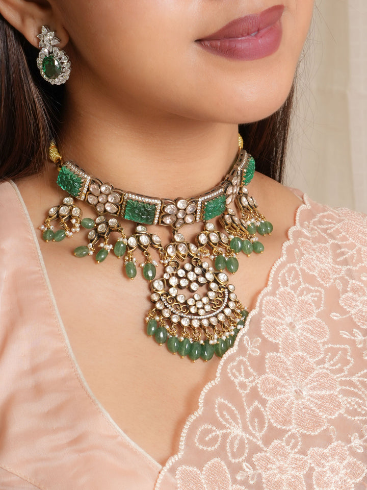 Prestigious Emerald Victorian Choker