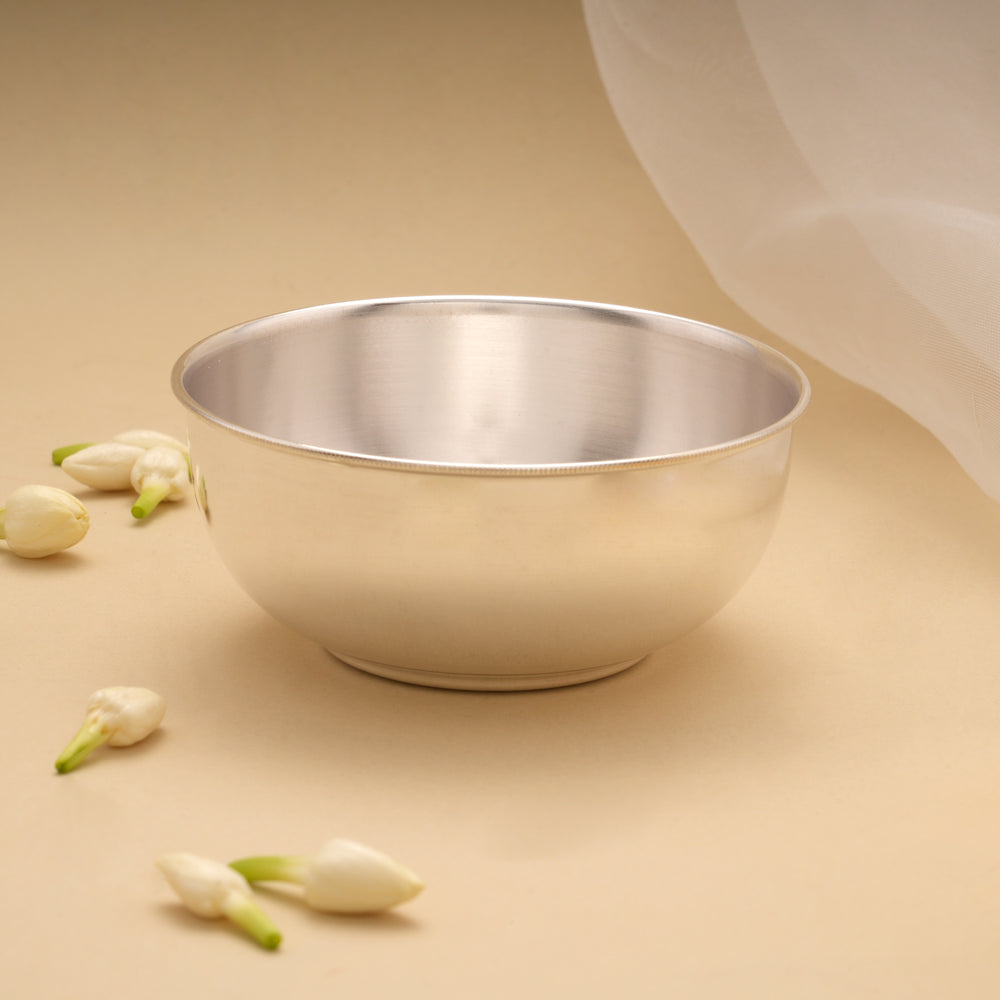 Elegant Fancy Silver Bowl