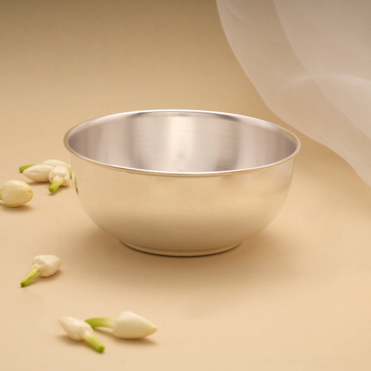 Elegant Fancy Silver Bowl