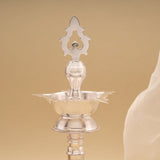 Divine Elegant Silver Kuthu Vilaku