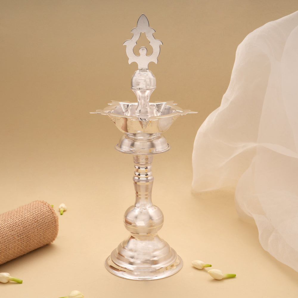 Heritage Design Silver Kuthu Vilaku