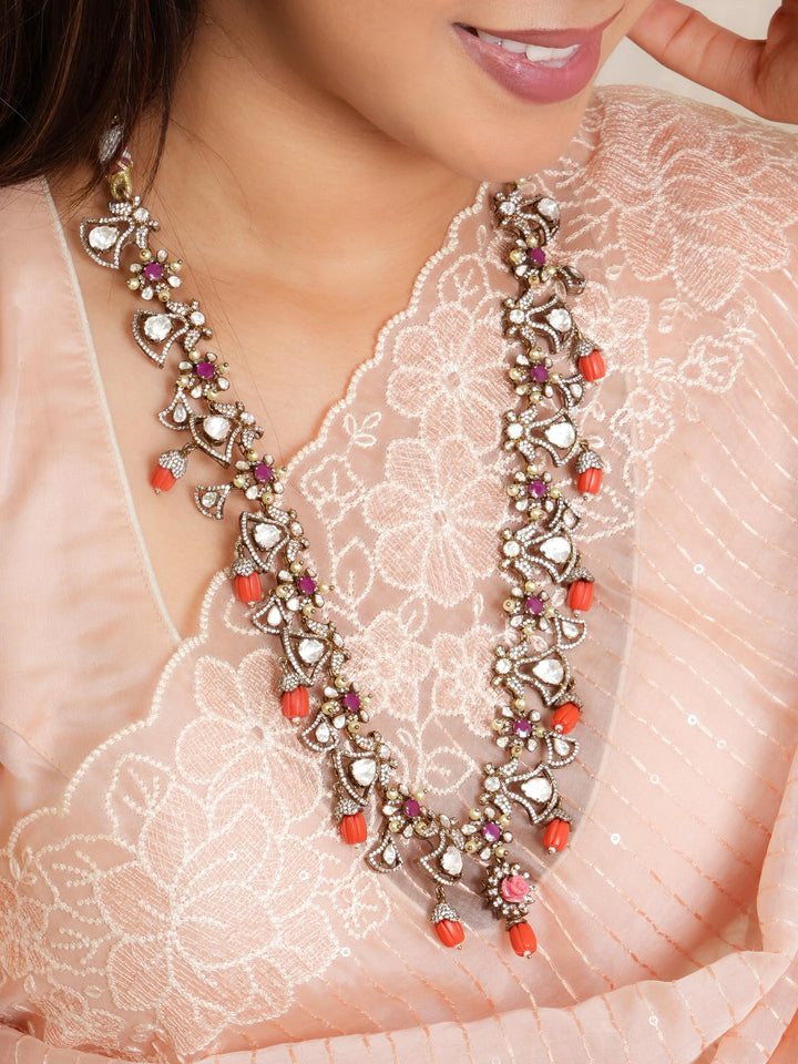 Ruby Orchid Harmony Necklace