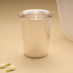 Stylish Silver Smooth Finish Tumbler