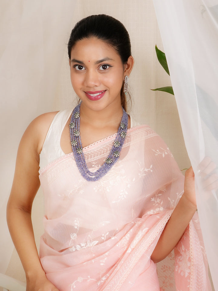 Tanzanite Beaded Victorian Haram