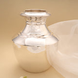 Heritage Smooth Finish Silver Kalasam