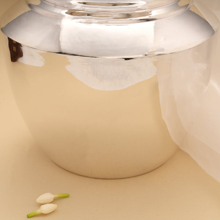 Heritage Smooth Finish Silver Kalasam