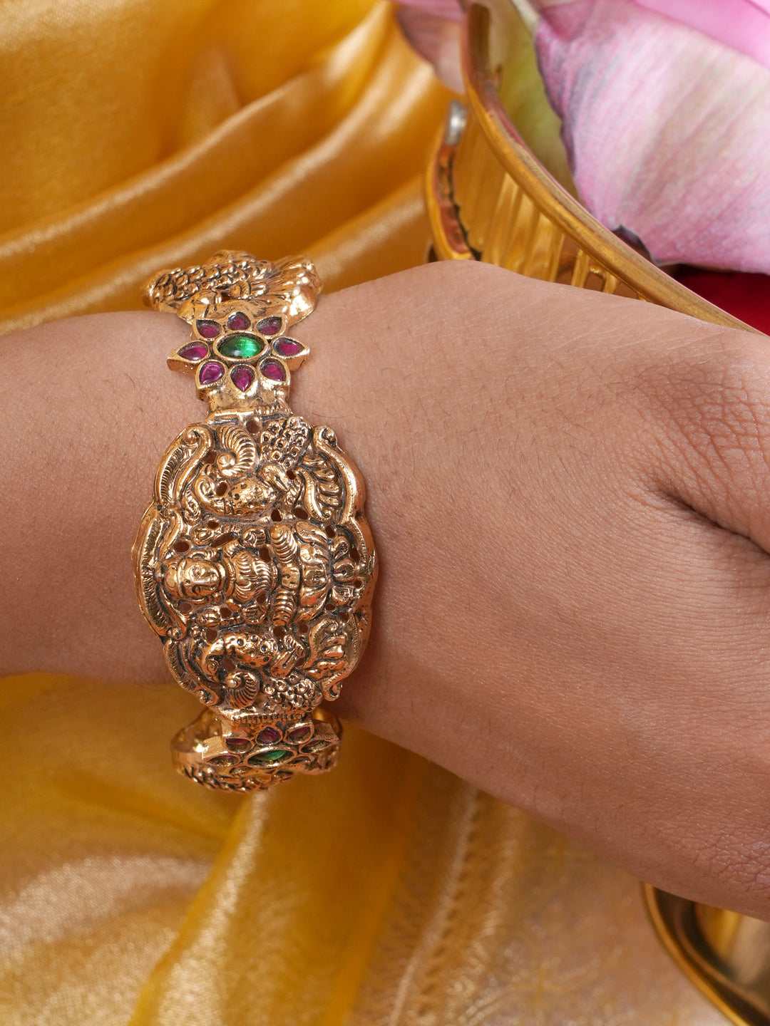 Lakshmi Kada Style Antique Bangle