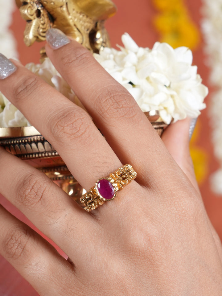 Antique Ruby Party Ring