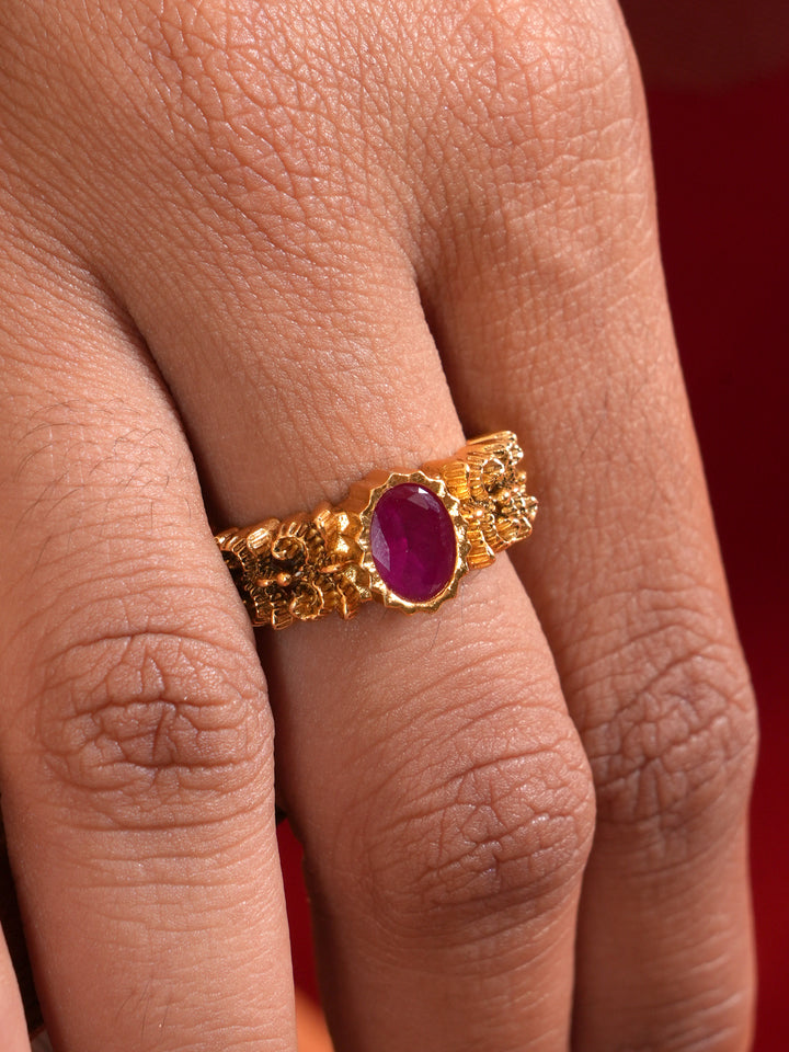 Antique Ruby Party Ring