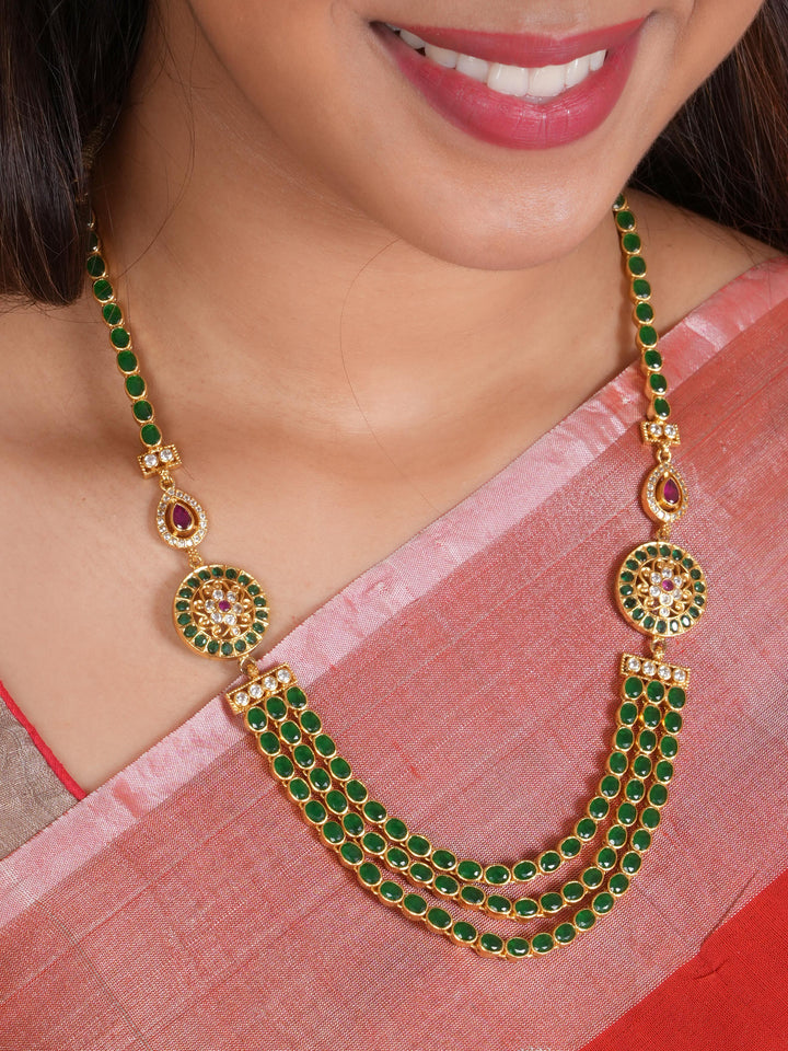 Enchanted Ruby Layer Necklace