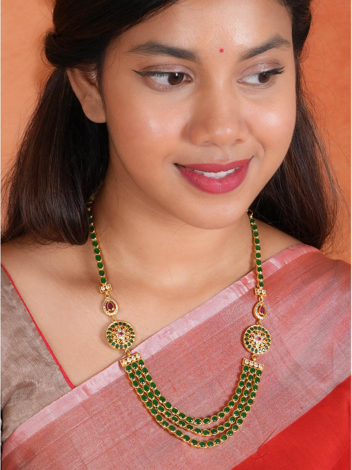 Enchanted Ruby Layer Necklace