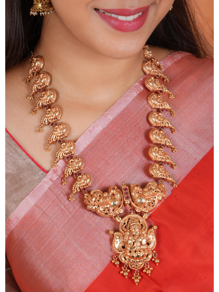 Elegant Lakshmi Peacock Haram