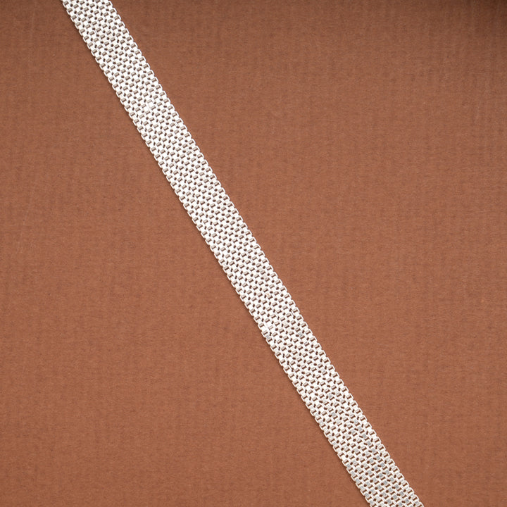 Silver Mesh Link Design Bracelet