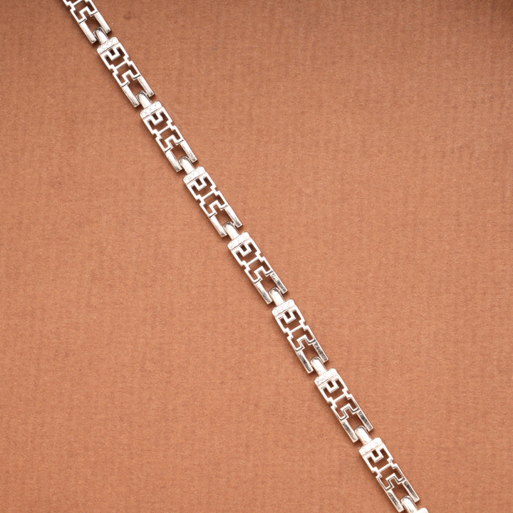 Indo Italian Men’s Silver Bracelet