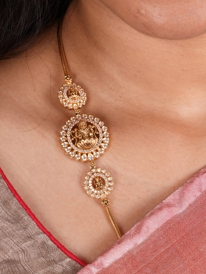 Lakshmi Cylindrical Mugappu Chain