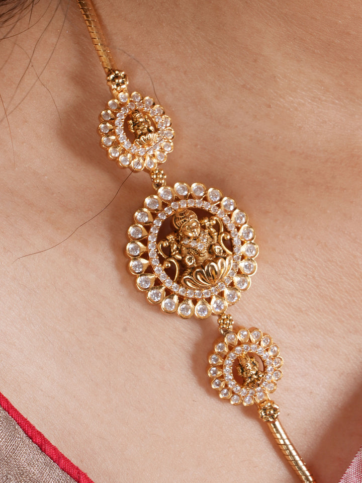 Lakshmi Cylindrical Mugappu Chain