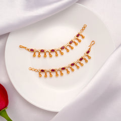 Ruby with Golden Drops Mattal