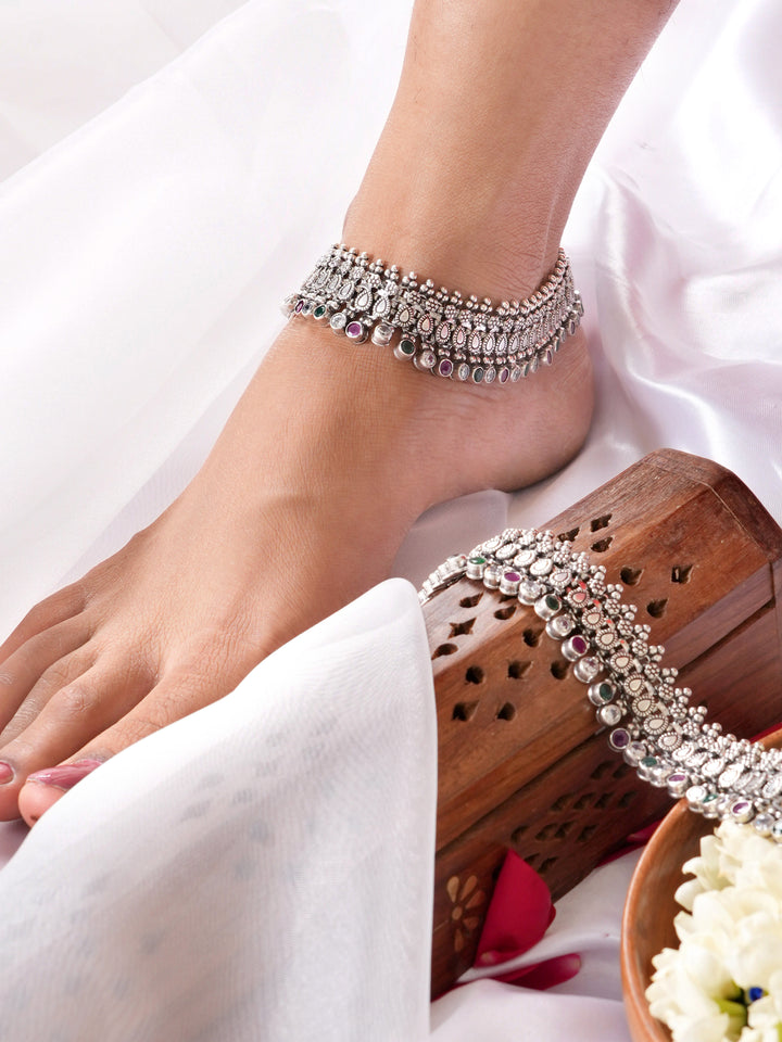 Maharani's Grace Antique Anklet