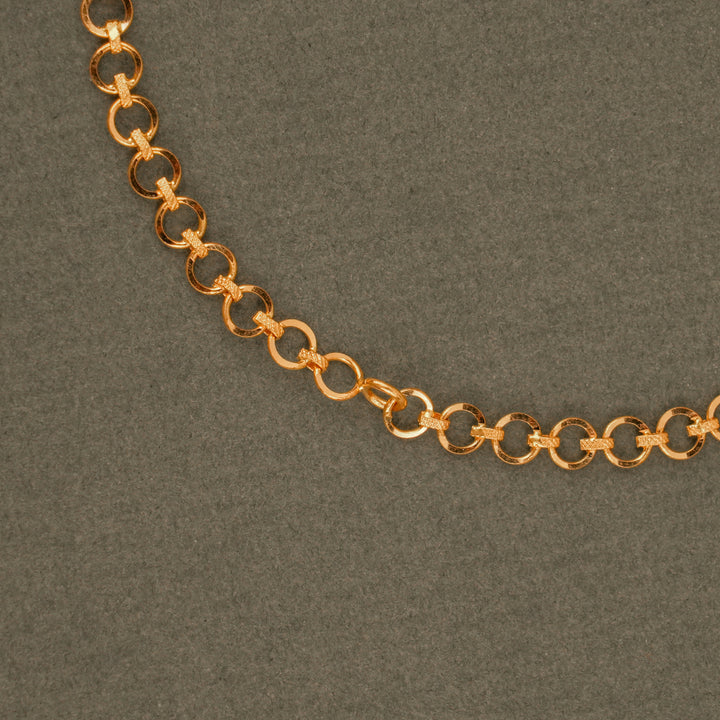Adjustable Link Gold Back Chain