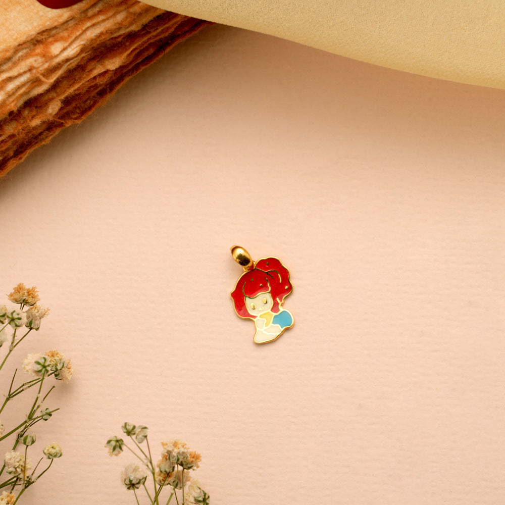 Pretty Baby Toy Gold Pendant
