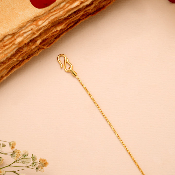 Radiant Pink Stone with Oval Gold Women’s Bracelet