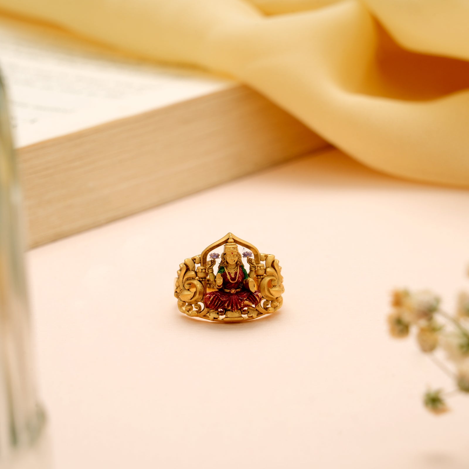 Divine Amman Gold Ring